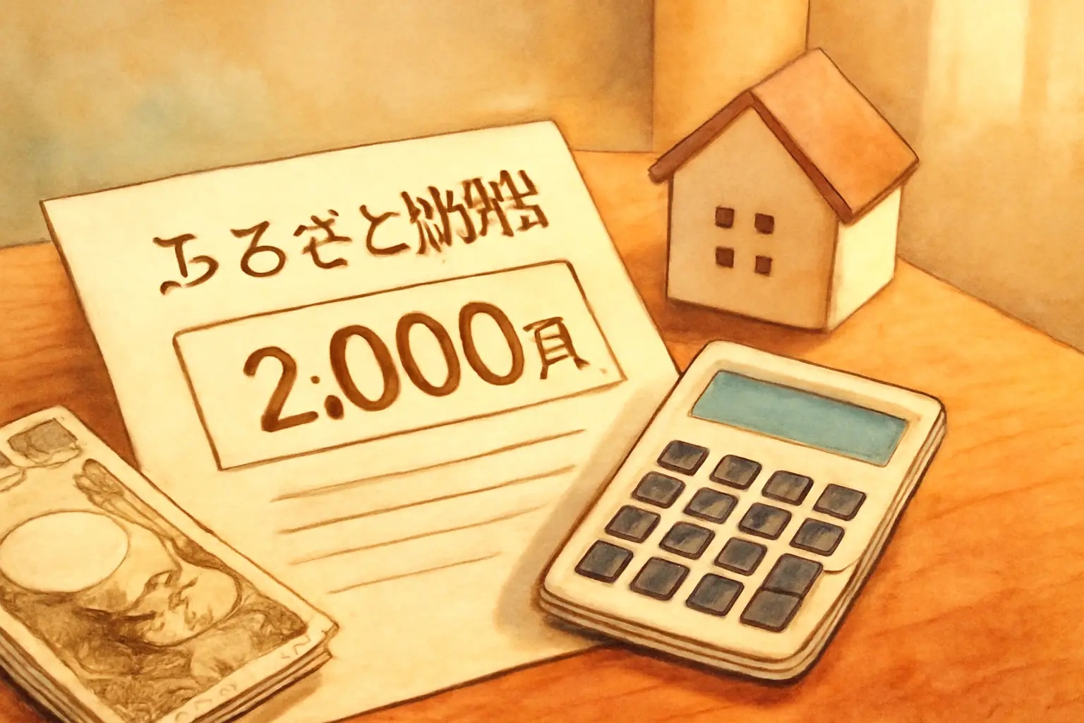 ふるさと納税の控除上限額の計算方法|自己負担2,000円に抑えるコツ